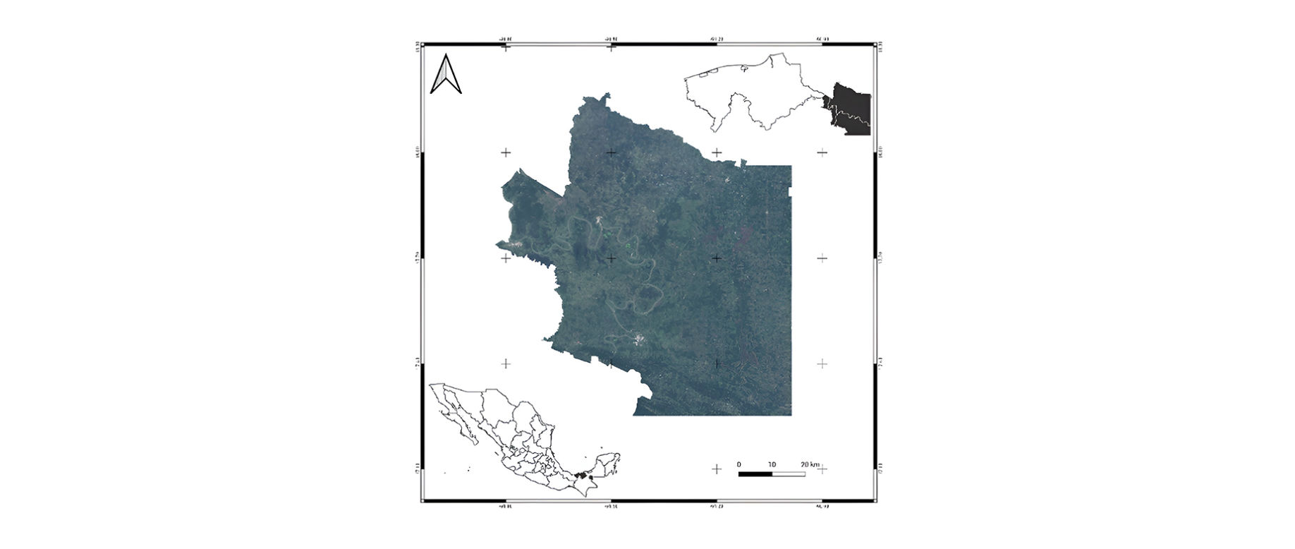 Mobirise Fig 1. Ubicación geográfica de la zona de ríos del estado de Tabasco.Website Builder